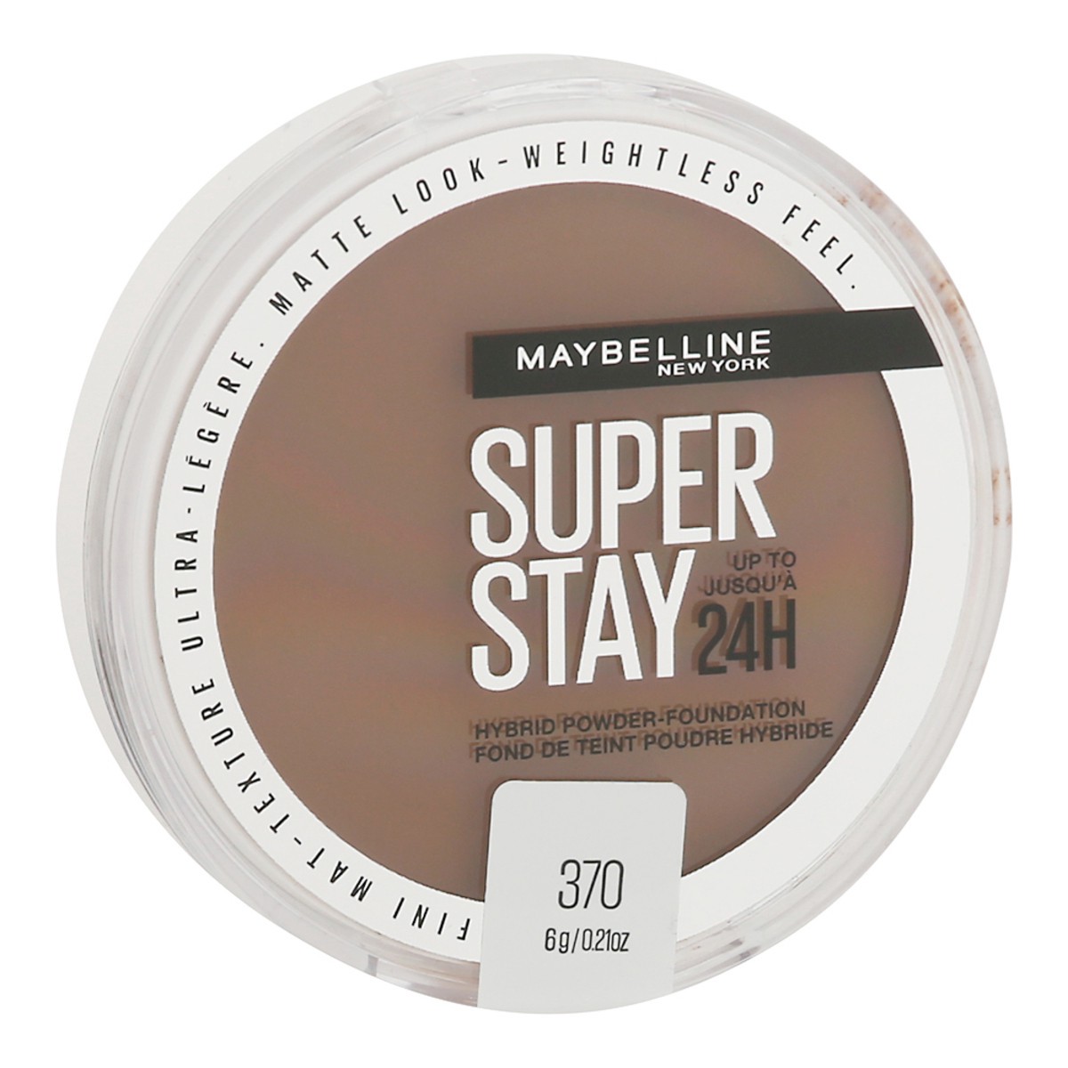 slide 9 of 9, Super Stay 370 Hybrid Powder-Foundation 0.21 oz, 0.21 oz