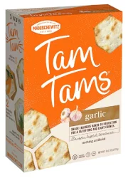 Manischewitz Tam Tams Garlic Snack Crackers - 9.6 oz