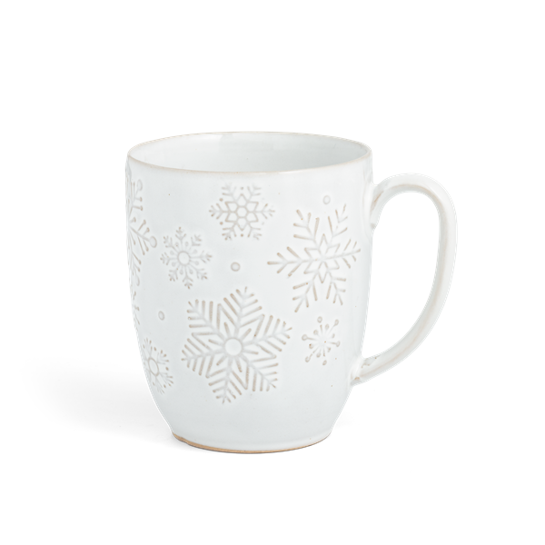 slide 1 of 1, Hy-Vee Seasons Snowflake Mug, 16oz, 16 oz