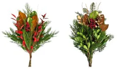 Sutton Ferneries Christmas Magnolia Bouquet Combo