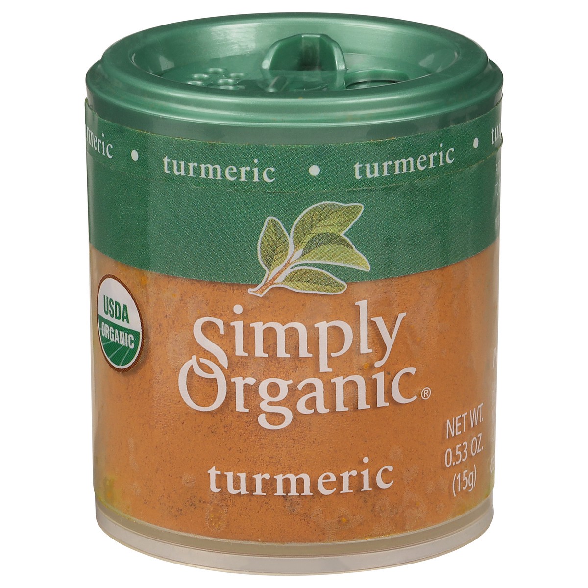 slide 1 of 11, Simply Organic Turmeric Ground Mini Org, 0.53 oz