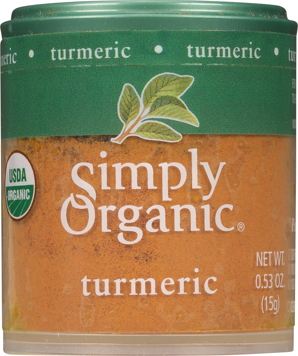 slide 11 of 11, Simply Organic Turmeric Ground Mini Org, 0.53 oz