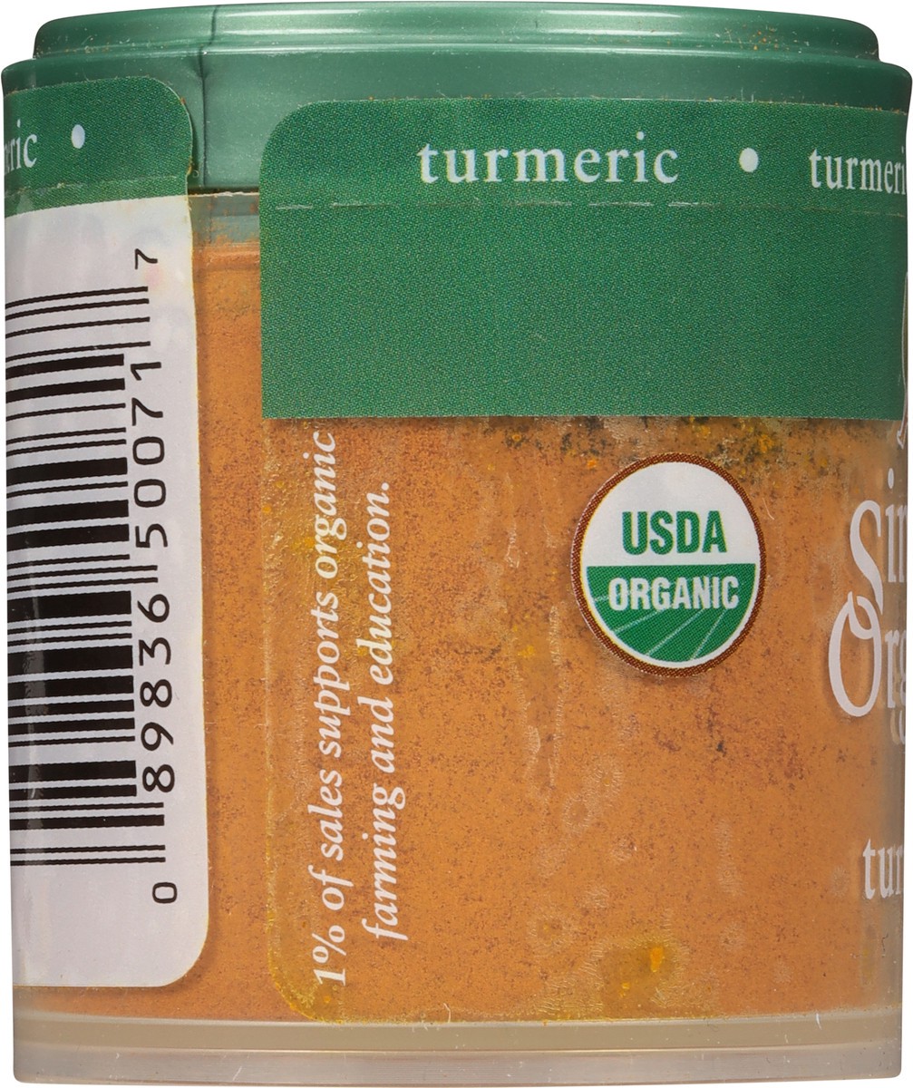 slide 2 of 11, Simply Organic Turmeric Ground Mini Org, 0.53 oz