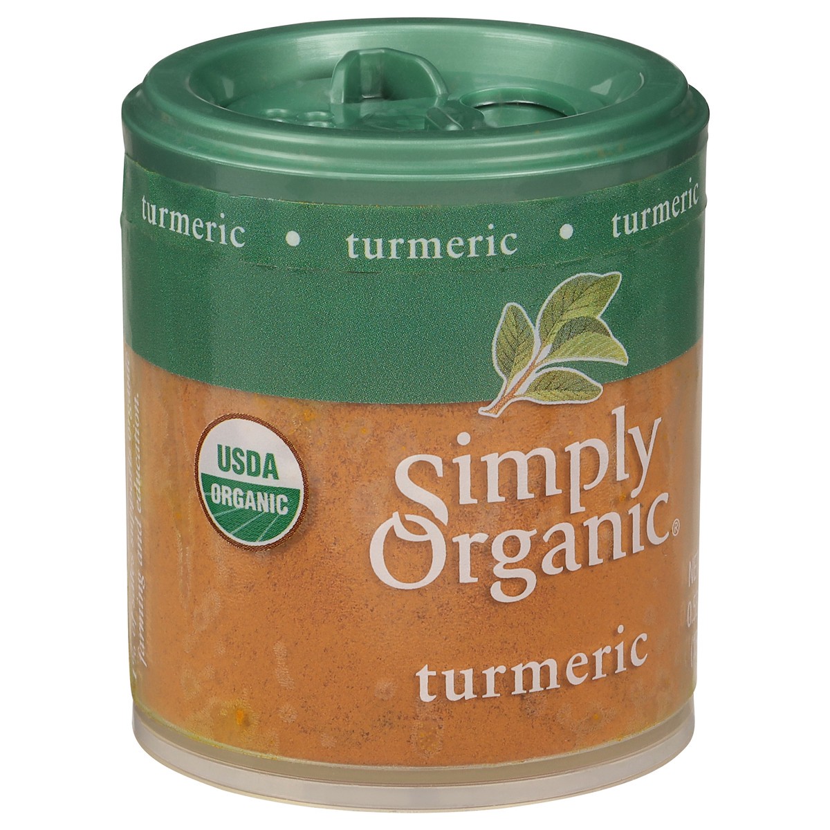 slide 5 of 11, Simply Organic Turmeric Ground Mini Org, 0.53 oz