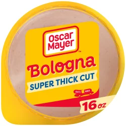 Oscar Mayer Super Thick Cut Bologna Sliced Lunch Meat Pack