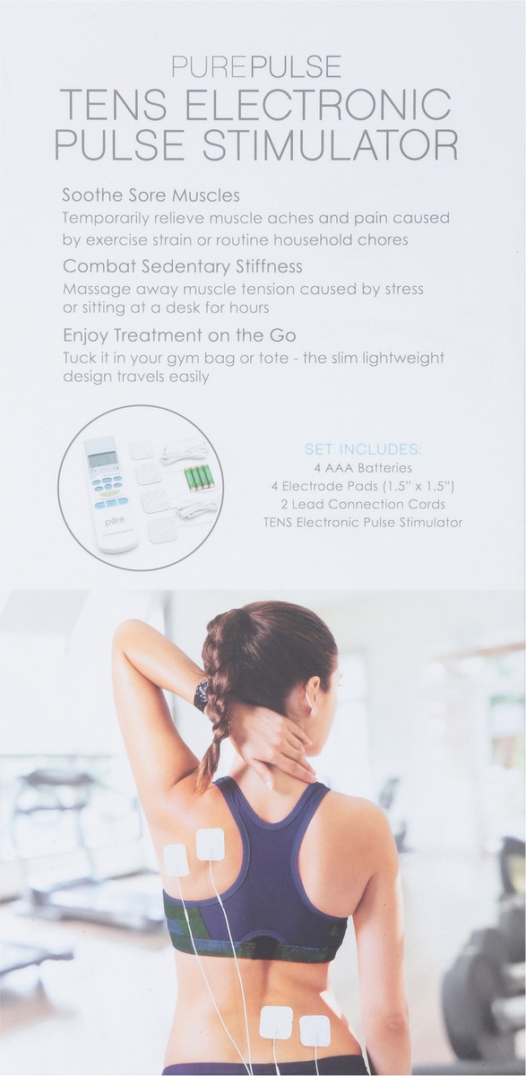 slide 2 of 9, Pure Enrichment Tens Electronic Pulse Stimulator 1 ea, 1 ct