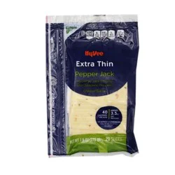 Hy-Vee Extra Thin Pepper Jack 20Ct