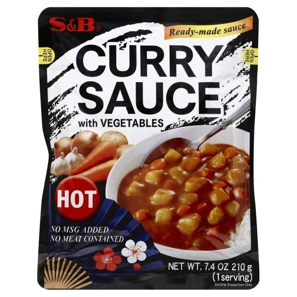 slide 1 of 1, S&B Curry Sauce 7.4 oz, 7.4 oz