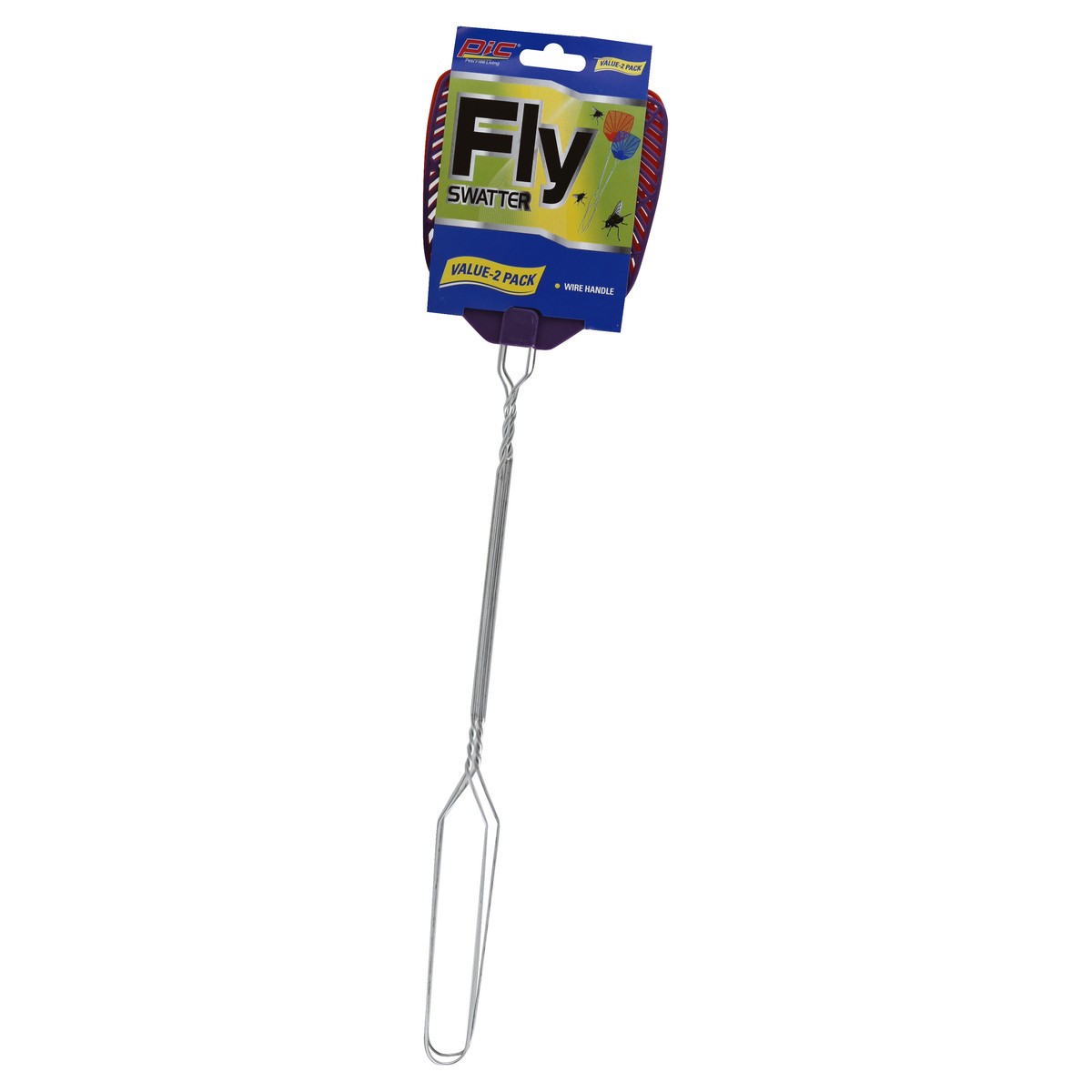 slide 6 of 8, PIC Fly Swatter Value 2 Pack 2 ea, 2 ct