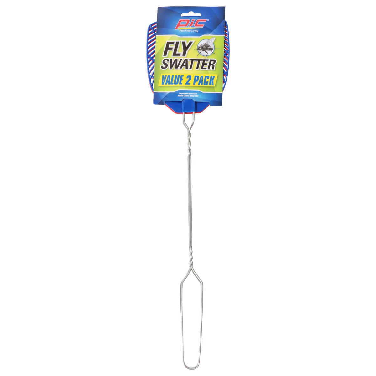 slide 1 of 8, PIC Fly Swatter Value 2 Pack 2 ea, 2 ct