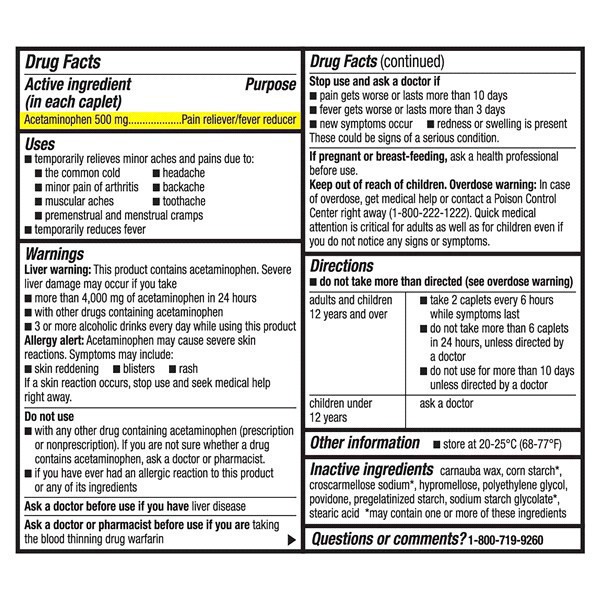 slide 27 of 29, Meijer Extra Strength Pain Relief Value Pack Caplets, 2 x 100 ct