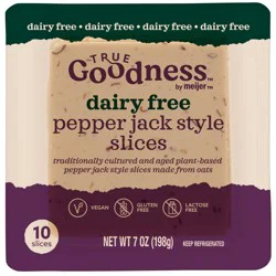 True Goodness Plant Based Pepper Jack Slice - 7 oz