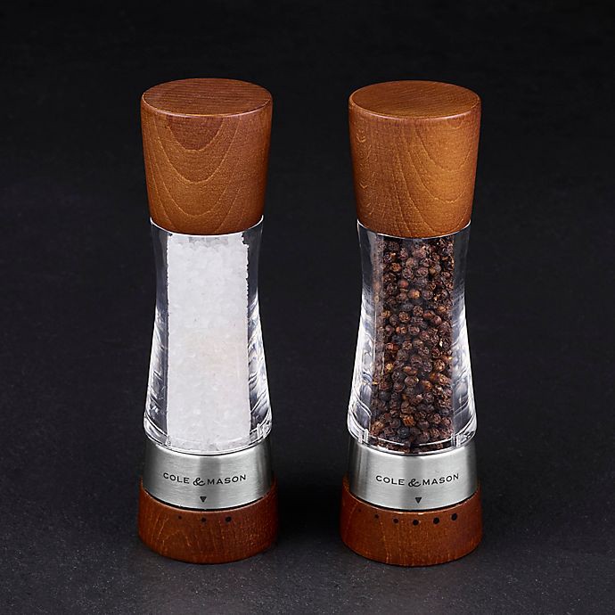 slide 2 of 9, Cole & Mason Derwent Forest Wood Gourmet Precision Salt & Pepper Mill Gift Set, 1 ct