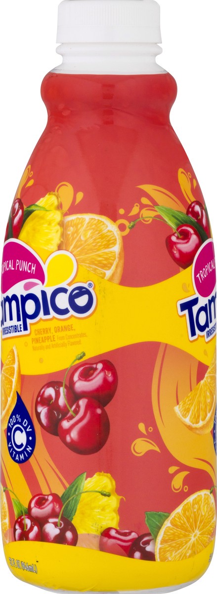 slide 4 of 12, Tampico Cherry\Orange\Pineapple Tropical Punch - 32 oz, 32 oz