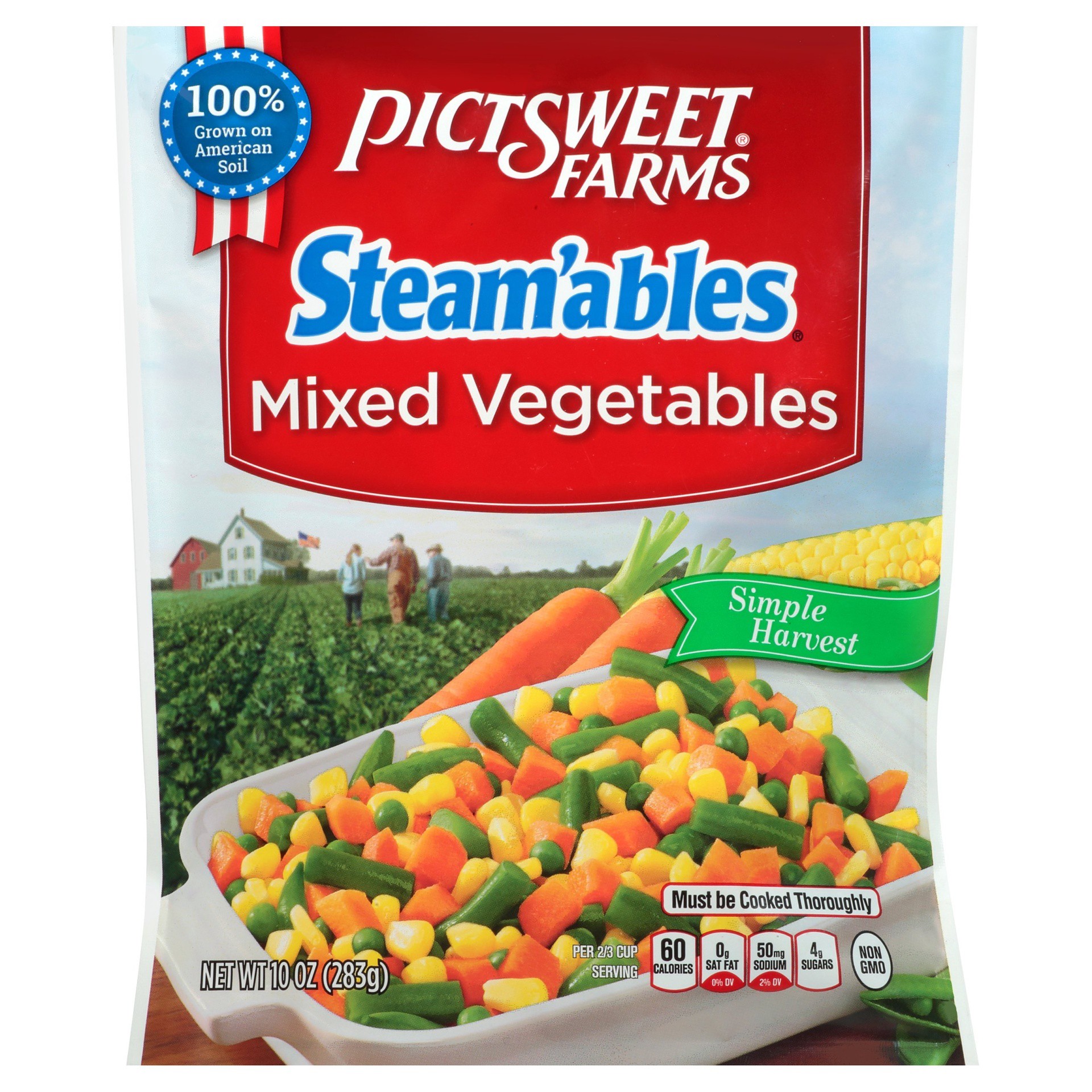 slide 1 of 3, PictSweet Mixed Vegetables, 10 oz