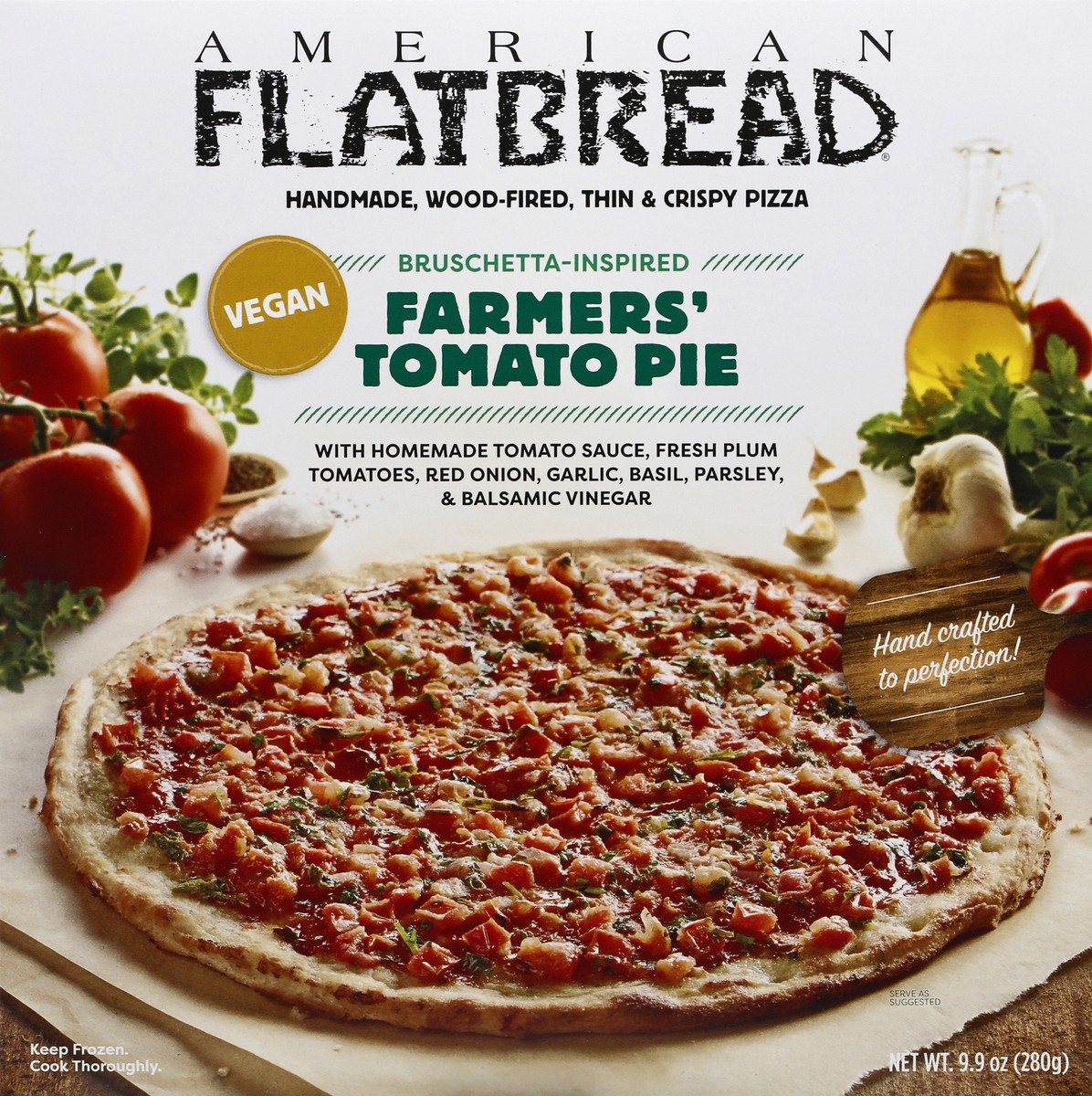 slide 8 of 13, American Flatbread Vegan Farmers Tomato Pie, 9.9 oz