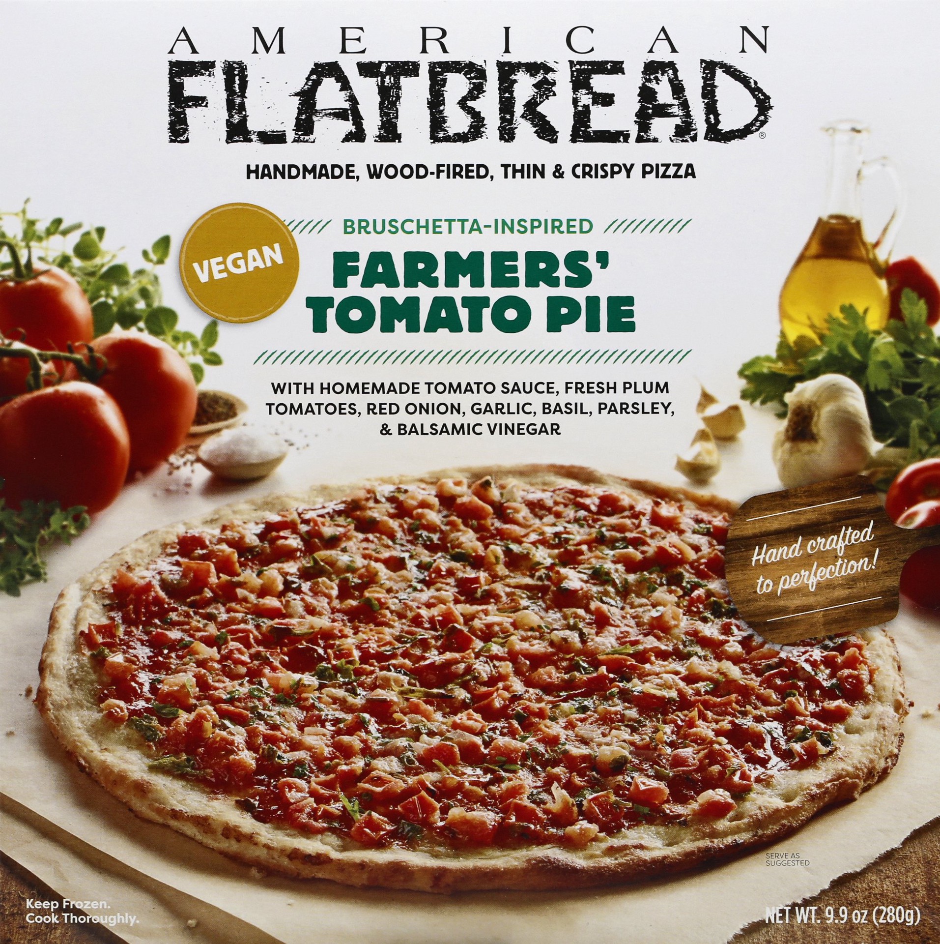 slide 1 of 13, American Flatbread Vegan Farmers Tomato Pie, 9.9 oz