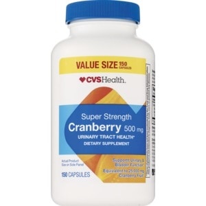 slide 1 of 1, CVS Health Super Strength Cranberry, 500 Mg, 150 Ct, 150 ct