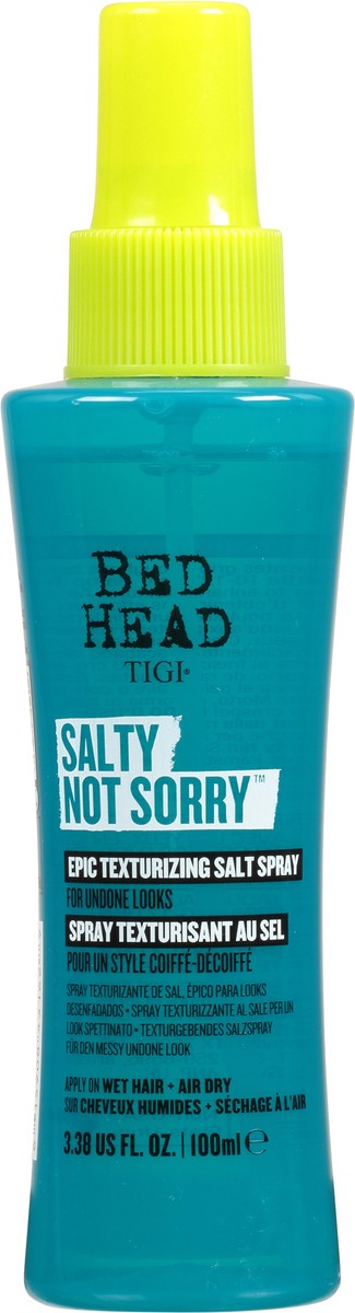 slide 8 of 12, Tigi Bed Head Salty Not Sorry Epic Texturizing Salt Spray 3.38 fl oz, 3.38 fl oz