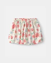 Carters Girls Floral Skirt - Cream Cream 14