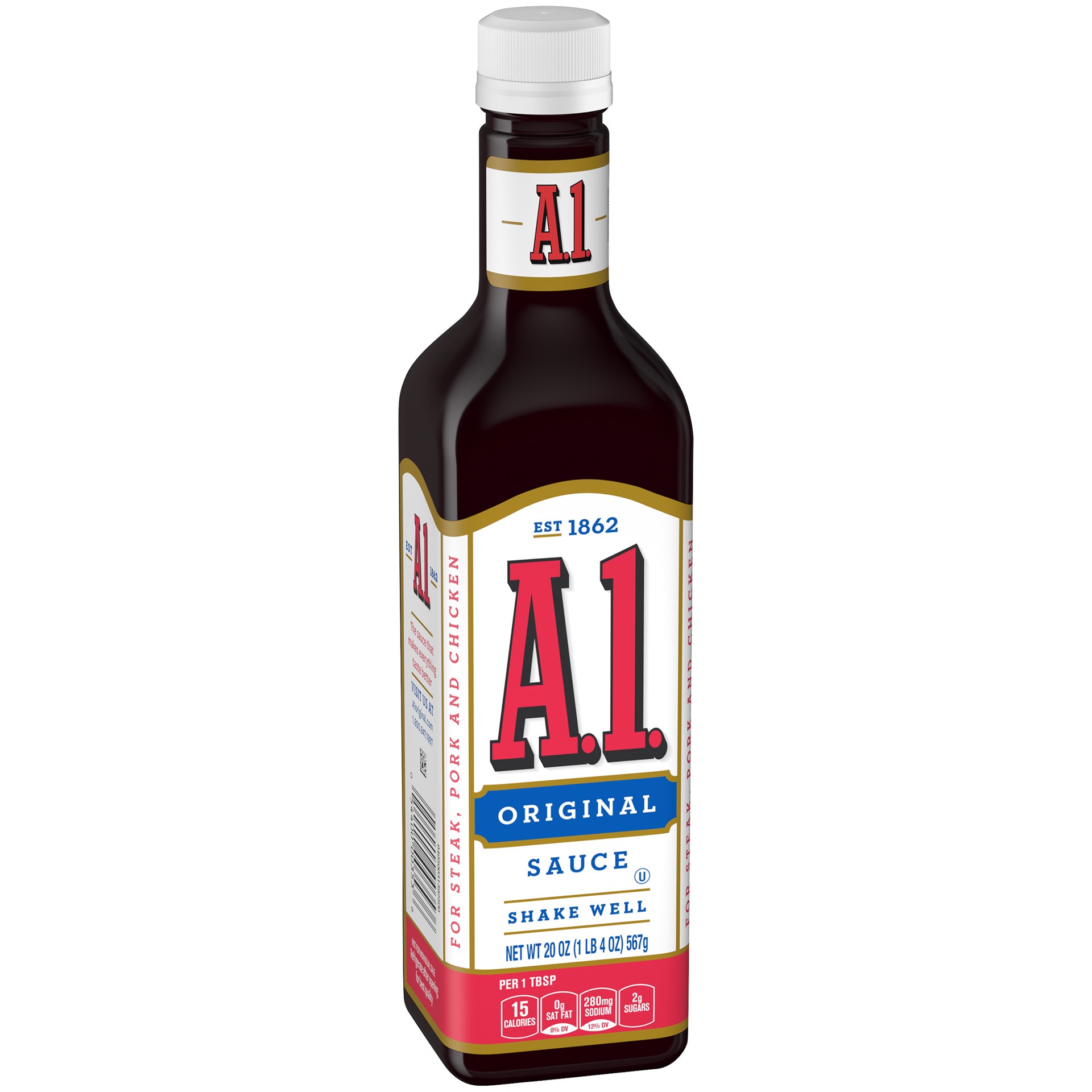 slide 5 of 6, A.1. Original Sauce Pack Bottles, 2 ct; 20 oz