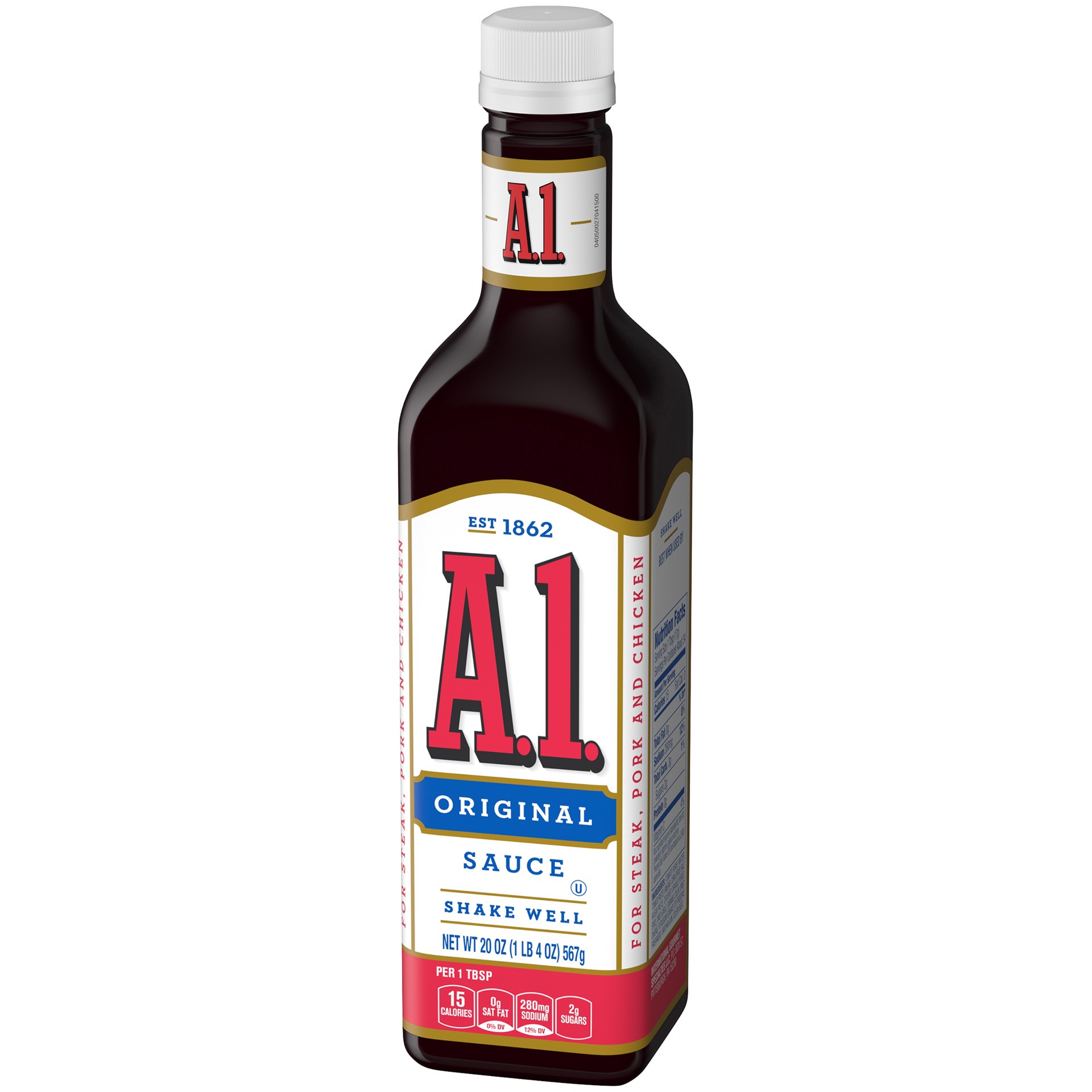slide 2 of 6, A.1. Original Sauce Pack Bottles, 2 ct; 20 oz