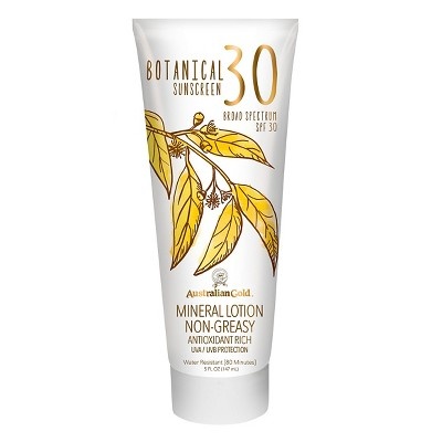 slide 1 of 1, Australian Gold Botanical Mineral Sunscreen Lotion - SPF 30, 5 oz