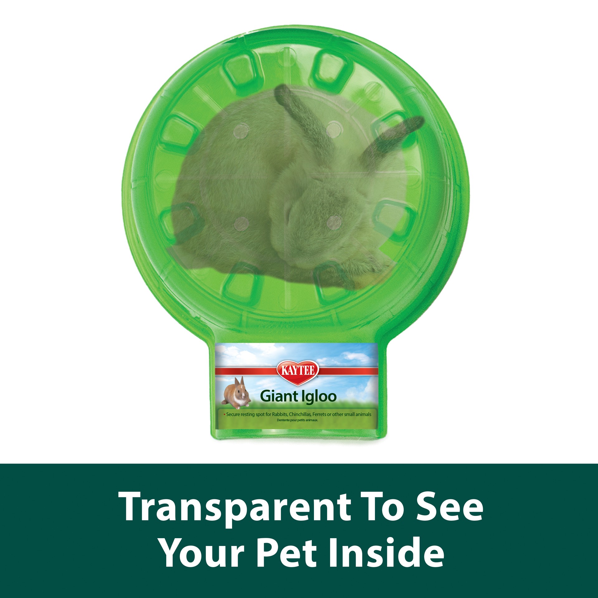 slide 7 of 10, Kaytee Hard Goods Kaytee Igloo Giant, 1 ct