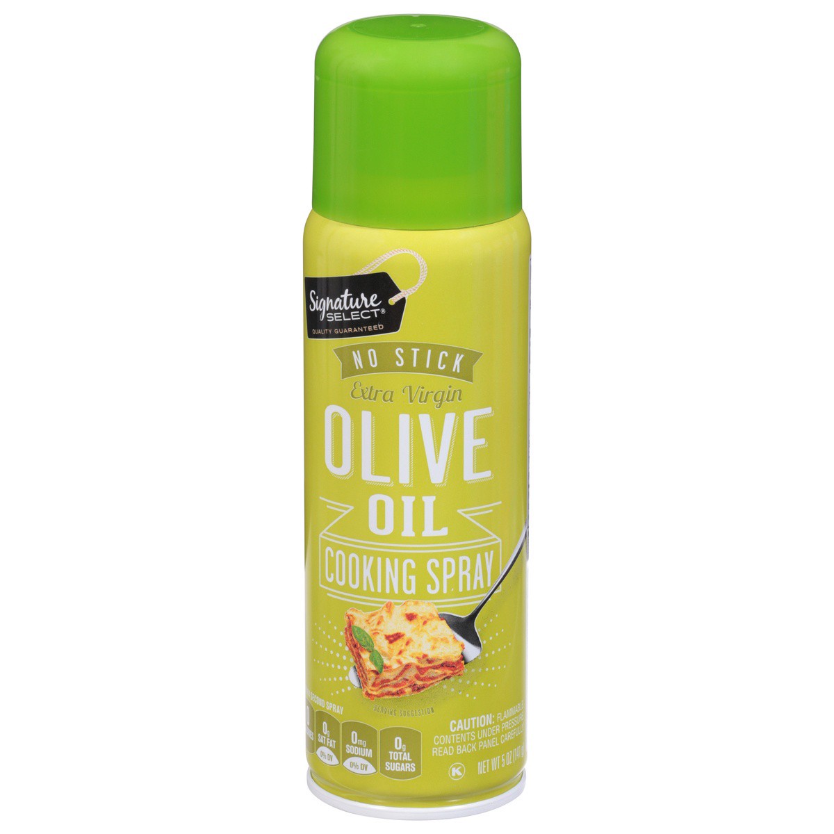 slide 6 of 9, Signature Select No Stick Extra Virgin Olive Oil Cooking Spray 5 oz, 5 oz