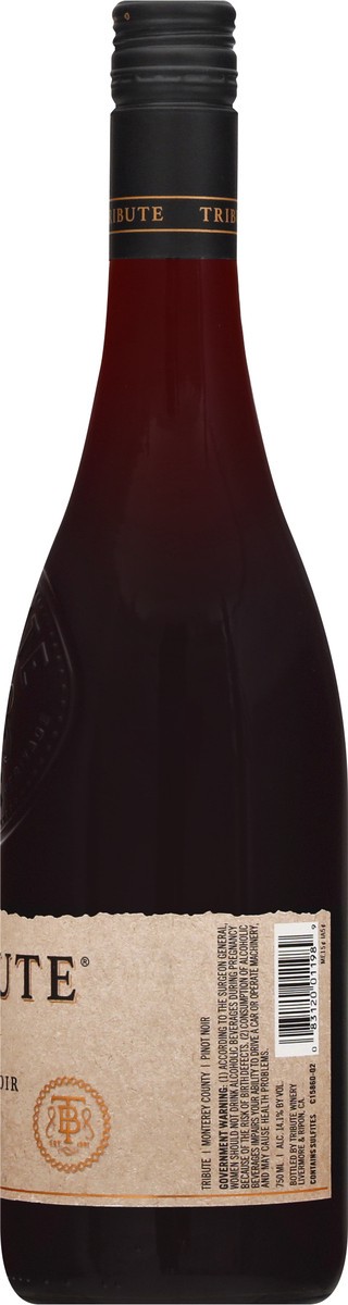 slide 7 of 11, Tribute Pinot Noir 750 ml, 750 ml