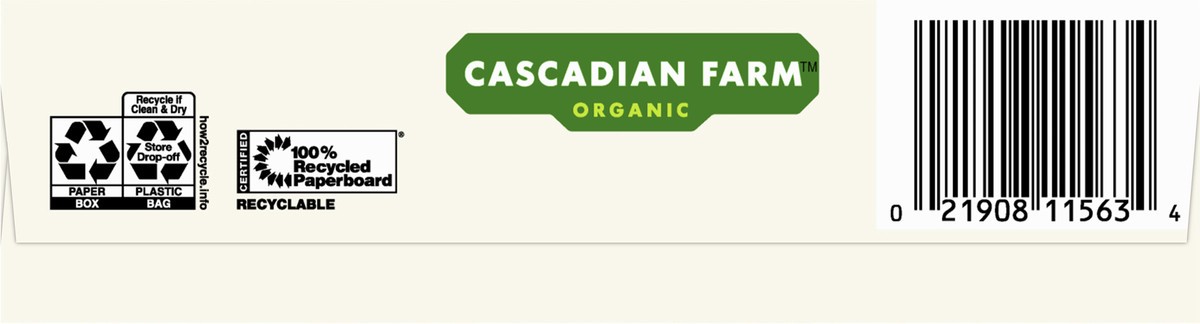 slide 2 of 12, Cascadian Farm Organic Granola, Cinnamon Apple, No Added Sugar, 13 oz, 13 oz