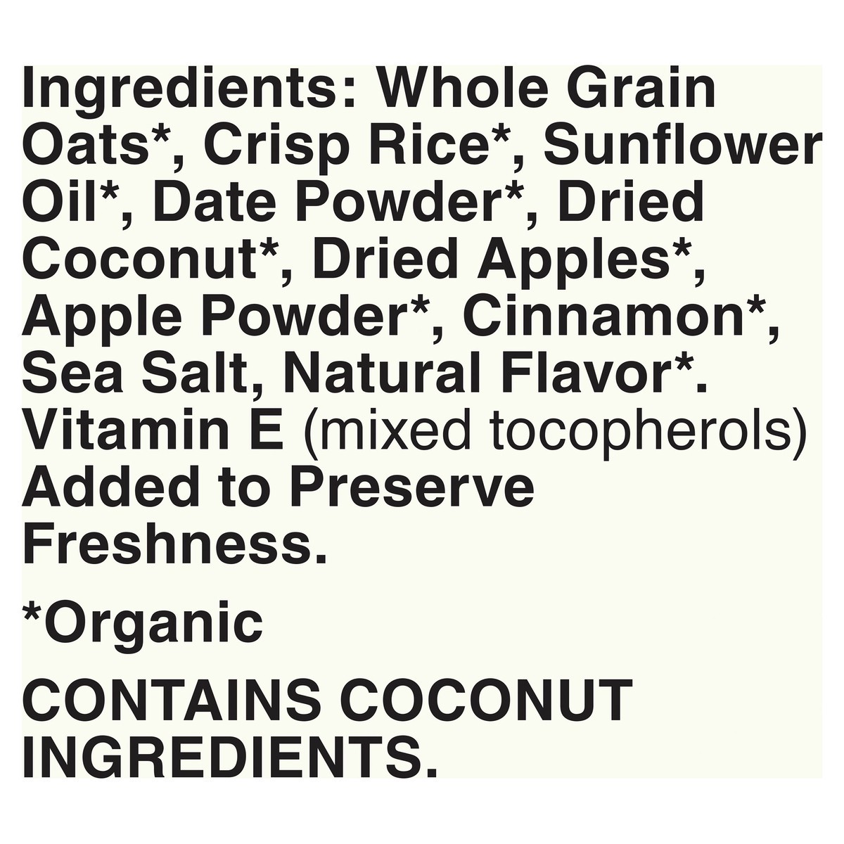 slide 10 of 12, Cascadian Farm Organic Granola, Cinnamon Apple, No Added Sugar, 13 oz, 13 oz