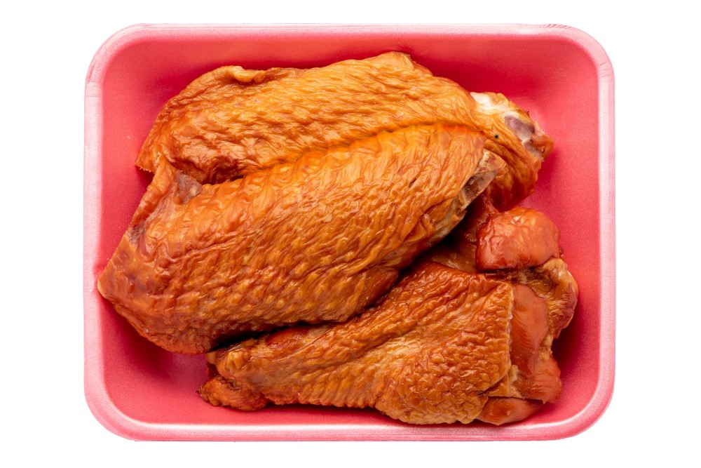 slide 1 of 1, Villari Smoked Turkey Wings, per lb
