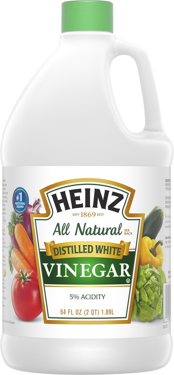 slide 1 of 4, Heinz White Vinegar, 64 oz Jug, 64 fl oz