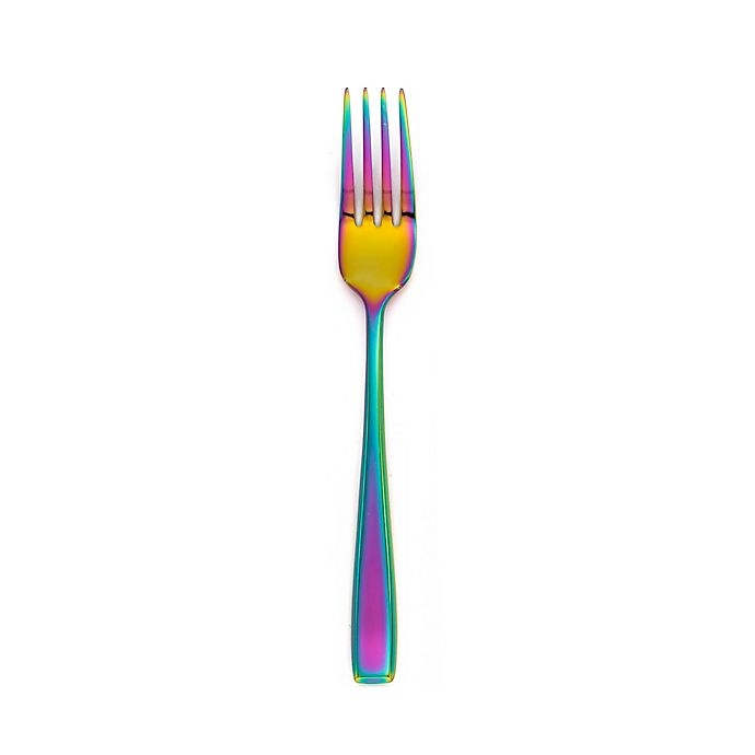 slide 1 of 1, Cambridge Silversmiths Logan Salad Fork - Rainbow, 1 ct