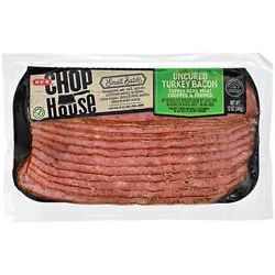 H-E-B Chophouse Uncured Turkey Bacon