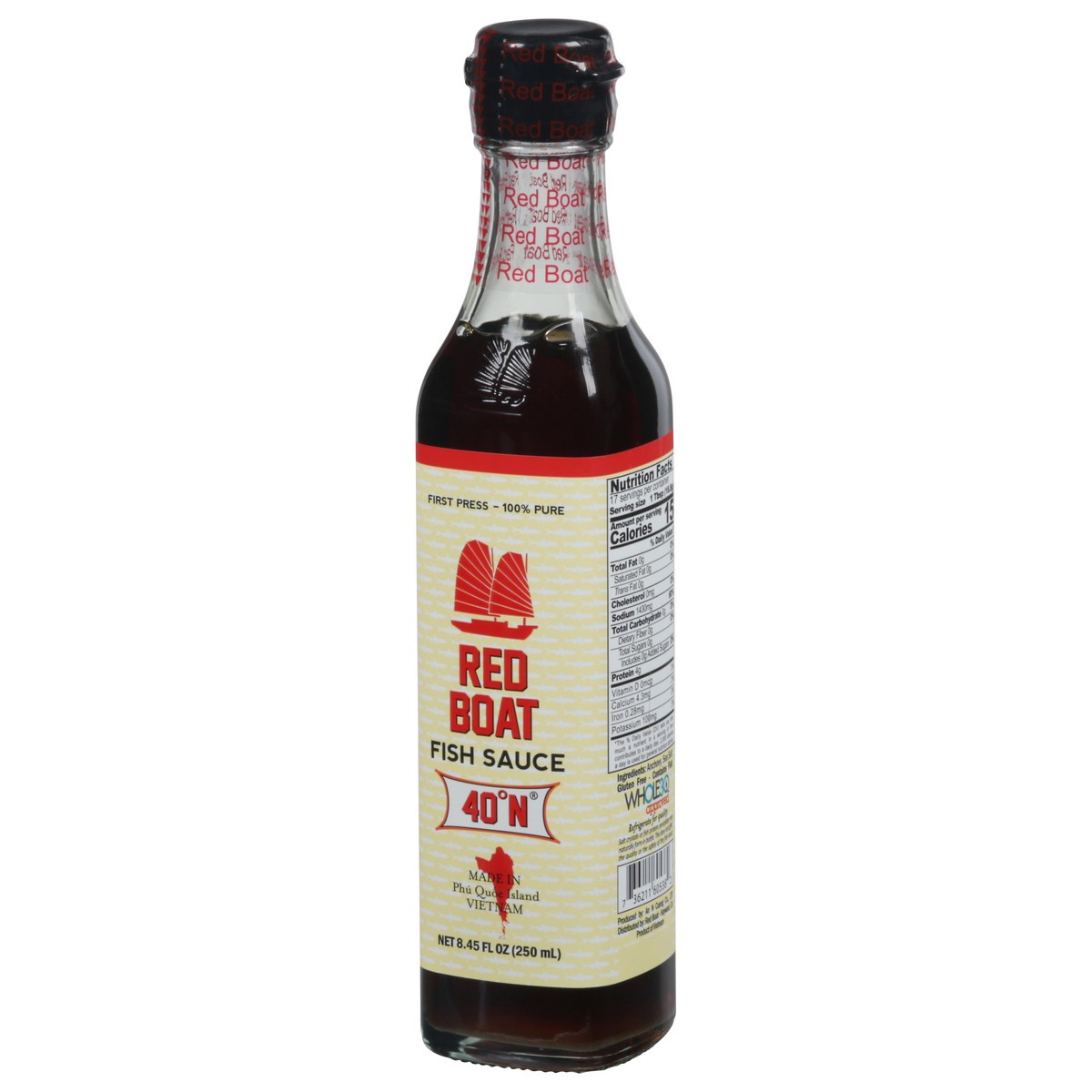 slide 10 of 13, Red Boat Fish Sauce 8.45 fl oz, 8.45 fl oz