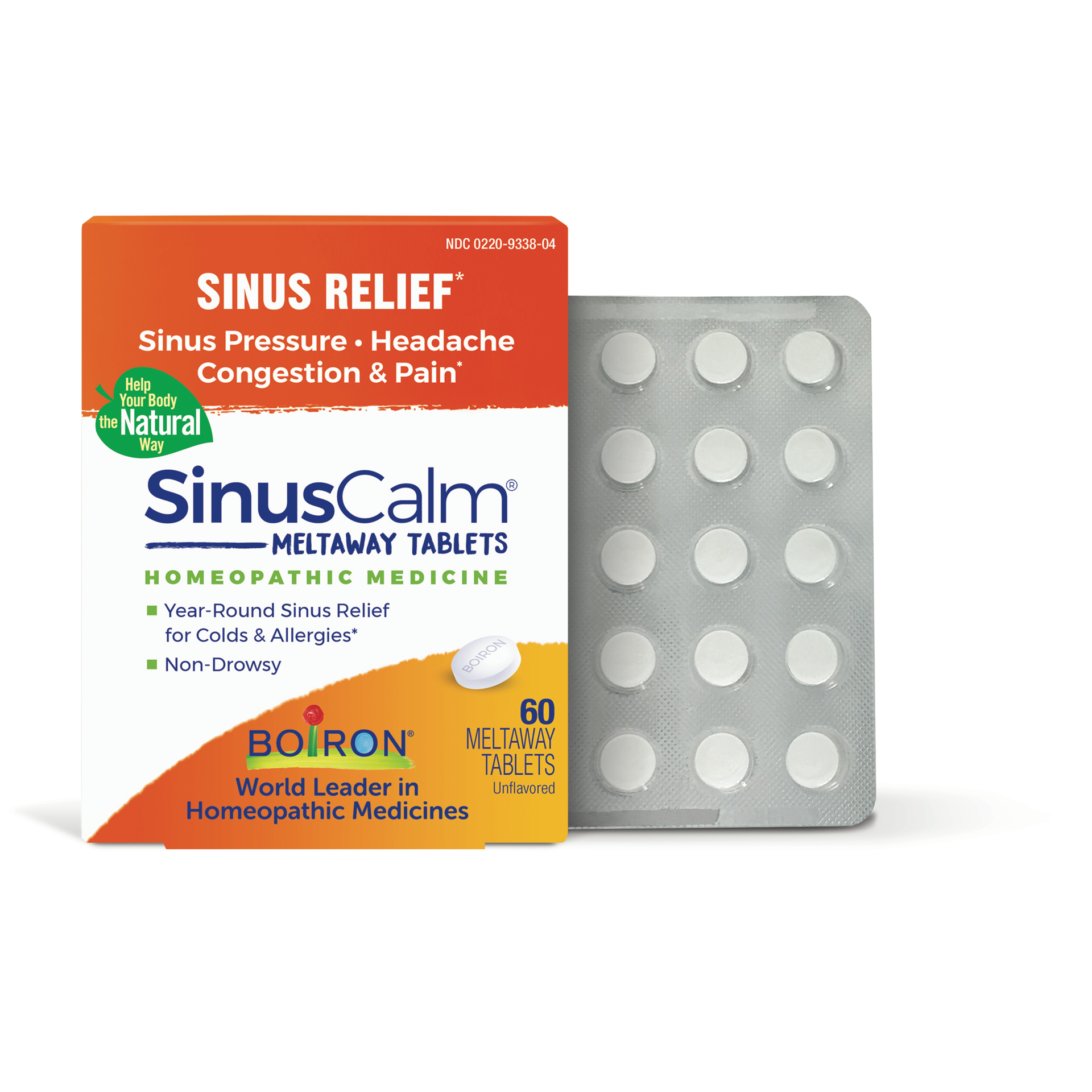 slide 1 of 7, Boiron SinusCalm 60 Tablets, 60 ct