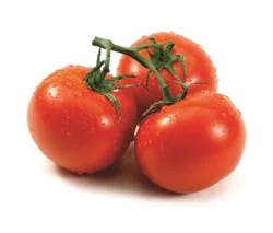 Organic Tomatoes On Vine