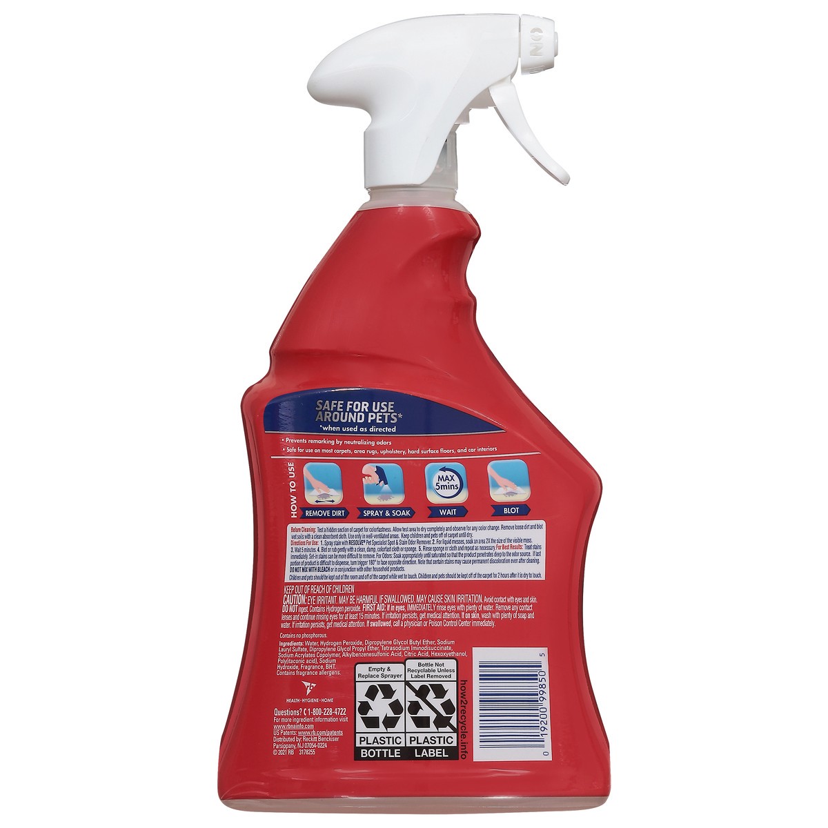 slide 5 of 13, Resolve Pet Specialist Stain & Odor Remover 32 fl oz, 32 fl oz