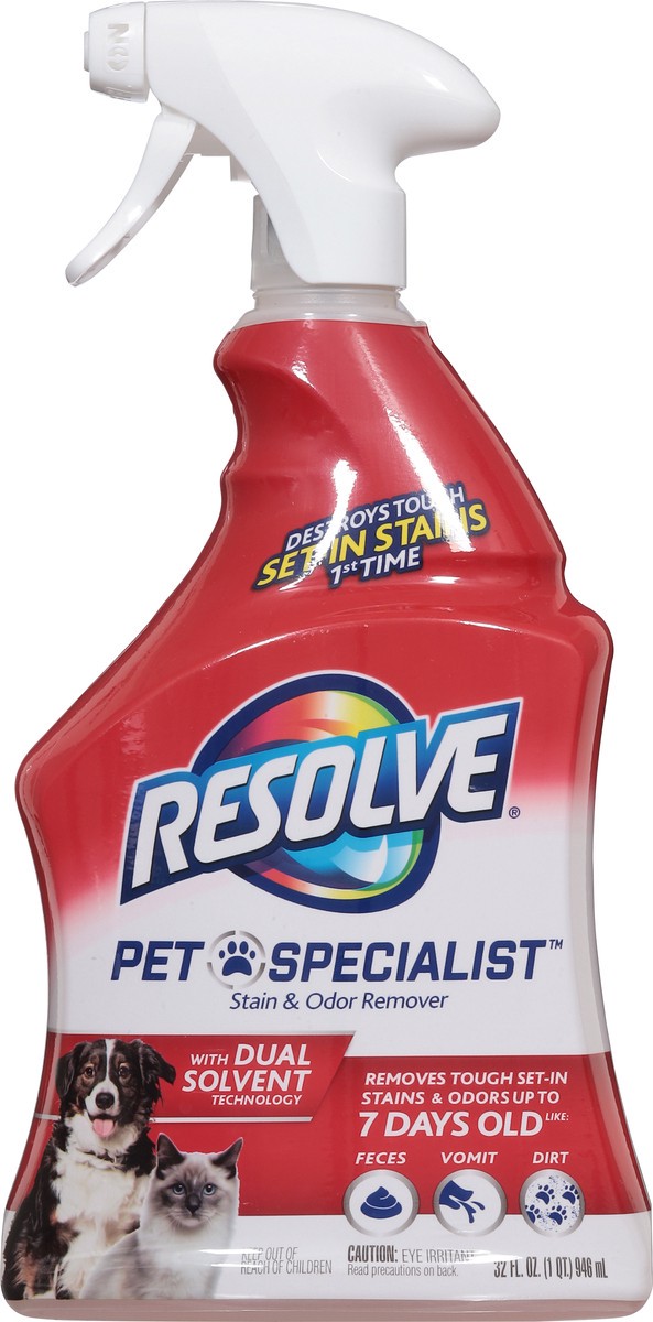 slide 3 of 13, Resolve Pet Specialist Stain & Odor Remover 32 fl oz, 32 fl oz