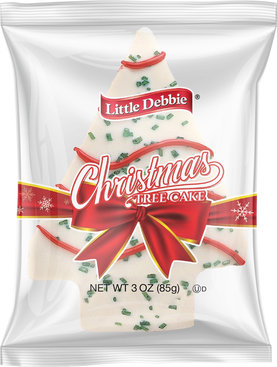 slide 2 of 7, Little Debbie Christmas Tree Cake, 3 oz