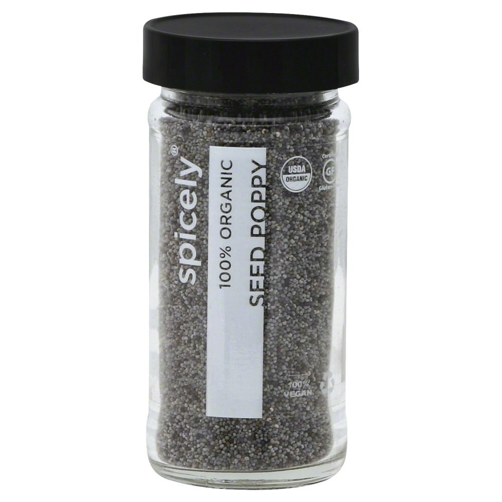 slide 1 of 2, Spicely Organic Spices Seed Poppy 2.2 oz, 2.2 oz