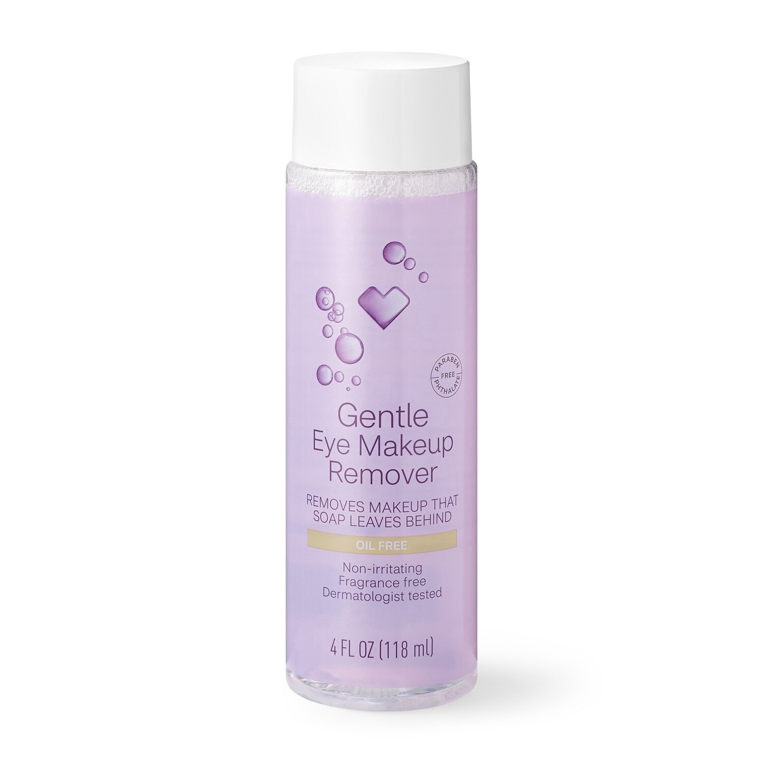 slide 1 of 1, Beauty 360 Cvs Beauty Oil-Free Gentle Eye Makeup Remover, 4 Oz, 1 ct