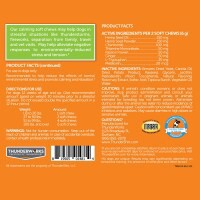 slide 17 of 25, ThunderShirt ThunderWunders Hemp Calming Chews, 60 ct