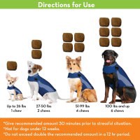 slide 7 of 25, ThunderShirt ThunderWunders Hemp Calming Chews, 60 ct