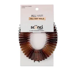 scünciEffortless Beauty Stretch Comb, 3 Count