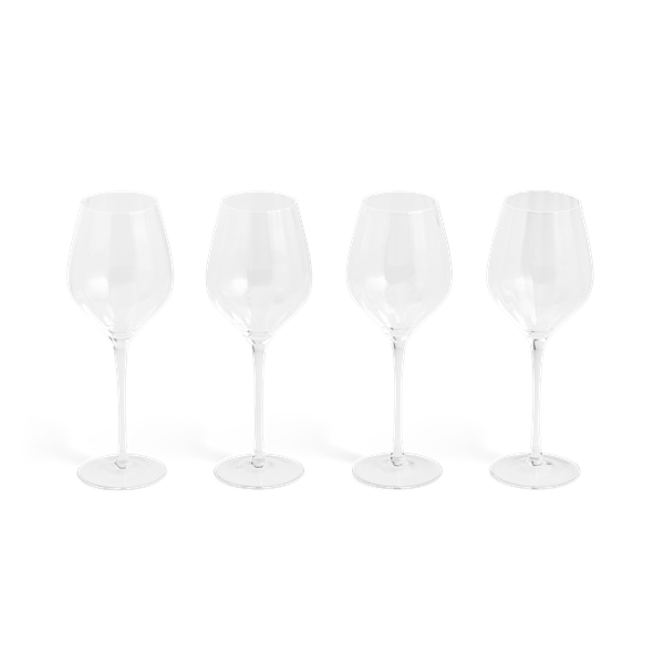 slide 1 of 1, Hy-Vee Seasons Holiday Wine Glasses, Set Of 4, 4 ct