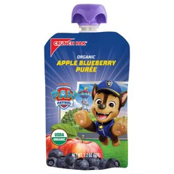 Crunch Pak Organic Purée PAW Patrol Apple Blueberry Pouch