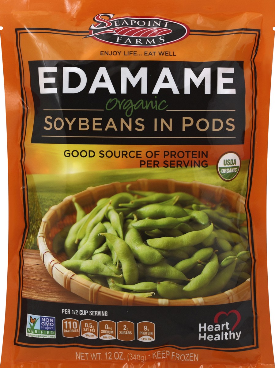 slide 3 of 5, Seapoint Farms Edamame Pods Org, 14 oz